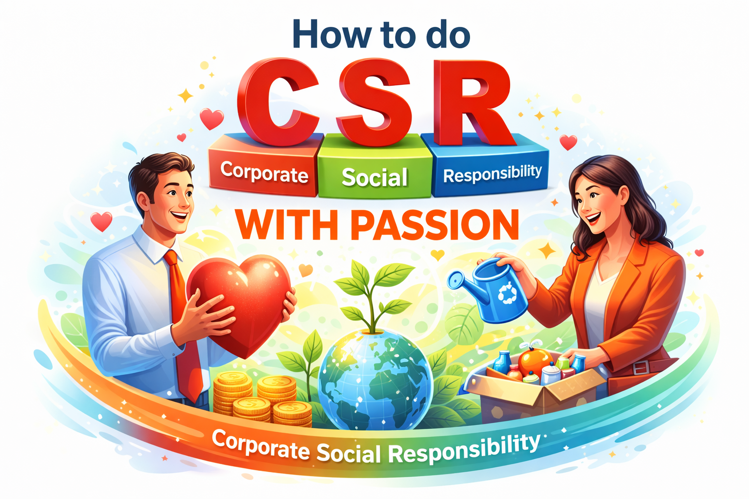 How to do Corporate Social Responsibility with passion